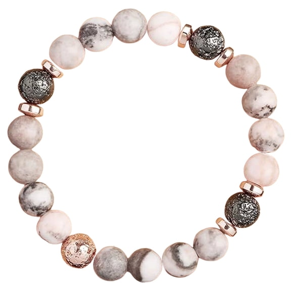 Handmade Natural Gemstone Bracelet - 8mm Healing Beaded Stretch Bracelet with , Natural Stone Jewelry for Women, Mother's Day Gifts
