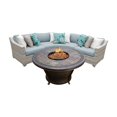thumbnail image 1 of TK Classics Fairmont 04d Wicker 4 Piece Fire Pit Patio Set, 1 of 2