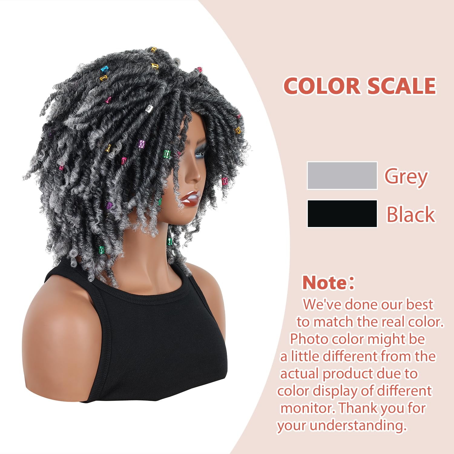 Braided wigs grey online