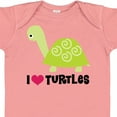 thumbnail image 4 of Inktastic I Love Turtles Cute Kids Boys or Girls Baby Bodysuit, 4 of 5