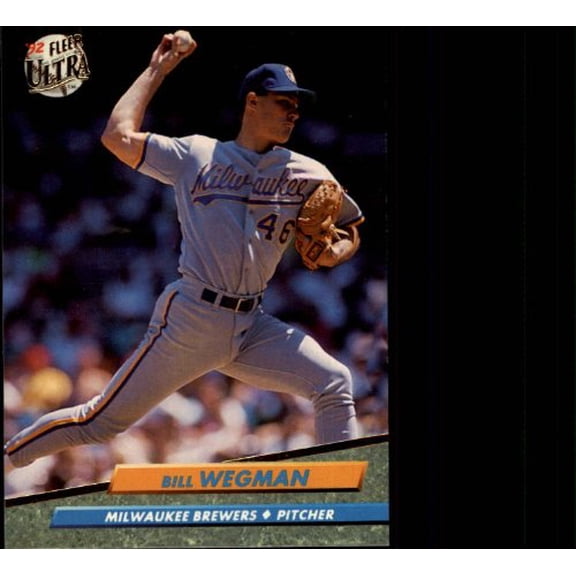 1992 Ultra #392 Bill Wegman MLB Baseball Trading Card