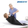 ZHEEYI Positioning Bed Pad with Reinforced Handles 39" x 36" Patient Transfer Sheet, Black