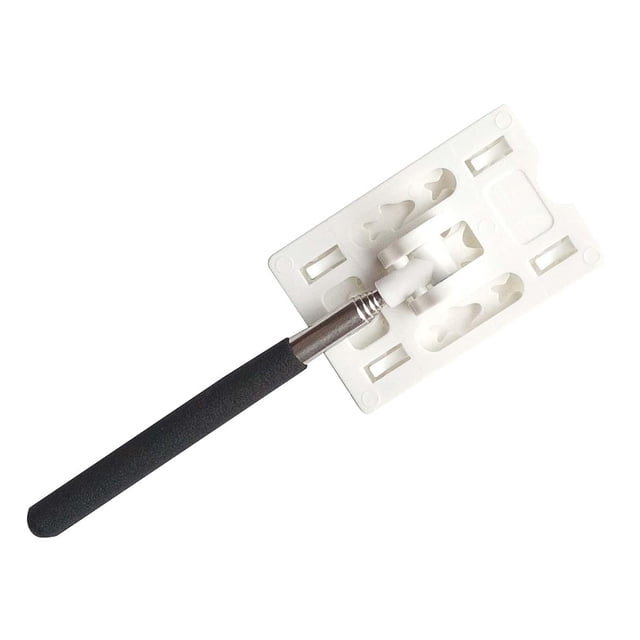 fastboy Practical Telescopic For Contactless Parking Toll Swiping Excellent Craftsmanship Contactless Rods White and Black 1Set