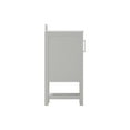 thumbnail image 6 of Flash Furniture Vega - Vanity cabinet - 2 shelves - 2 doors - fiberboard - gray, 6 of 11