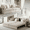 Beige, variant on Puremind 78"W 3 in 1 Pull Out Sofa Bed, Queen Sleeper Couch with Side Pockets, Sofa with Pull Out Bed for Living Room/Apartment/Small Spaces, Black