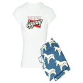 thumbnail image 1 of CafePress - But First Eggnog - Women's Light Pajamas, 1 of 1