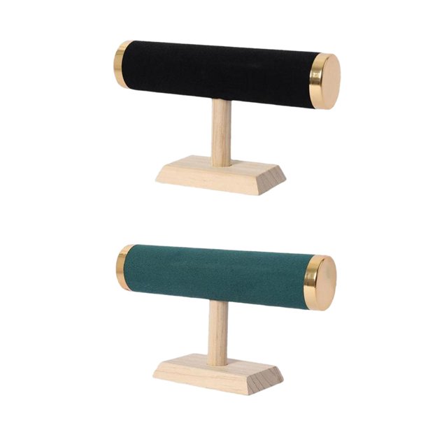 Organizador de Soporte de Exhibición de Pulsera de Joyería para Verde negro