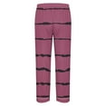 thumbnail image 3 of Stripe Pajama Sets for Men with Pocket Two Piece Loungewear Outfits Casual Lightweight Pajamas Long Sleeve Shirts and Pants Sleepwear Set, 3 of 6