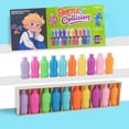thumbnail image 2 of Juego de memoria de combinación de colores con base giratoria | Set de 20 botellas para niños a partir de 3 años | Juguete educativo para estimular el cerebro, reconocer colores y concentrarse, 2 of 5