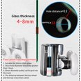 thumbnail image 2 of Yuarrent 2 ruedas para puerta de ducha de aleación de zinc de alta resistencia, rodillos superiores, corredores Accesorios de baño última ronda Yuarrent HA025441-01, 2 of 6