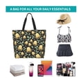 thumbnail image 6 of Honeii Octopuses And Leaves Print Tote Bag for Women, Foldable Tote Bag Large Shoulder Bag Top Handle Handbag for Travel, Work, 6 of 8