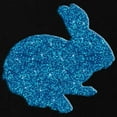 thumbnail image 2 of CafePress - Blue Glitter Silhouette Easter Bunny Maternity T S - Maternity Dark T-Shirt, 2 of 3