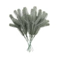 thumbnail image 1 of Christmas Greenery，Christmas Tree Picks，Pine Branches Faux Stems Picks Picks For Christmas Picks 24 PCS Artificial Branches Christmas Tree Filler Branches Christmas DIY Decorating Christmas DIY, 1 of 9