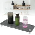 thumbnail image 3 of Sink Fast Drying Stone Portable Instant Dry Sink Organizer Diatomaceous Earth Stone Sink Tray Durable Bottle Drying Rack Water Absorbing Stone Tray Max Loading 30lbs for Bathroom, 3 of 6