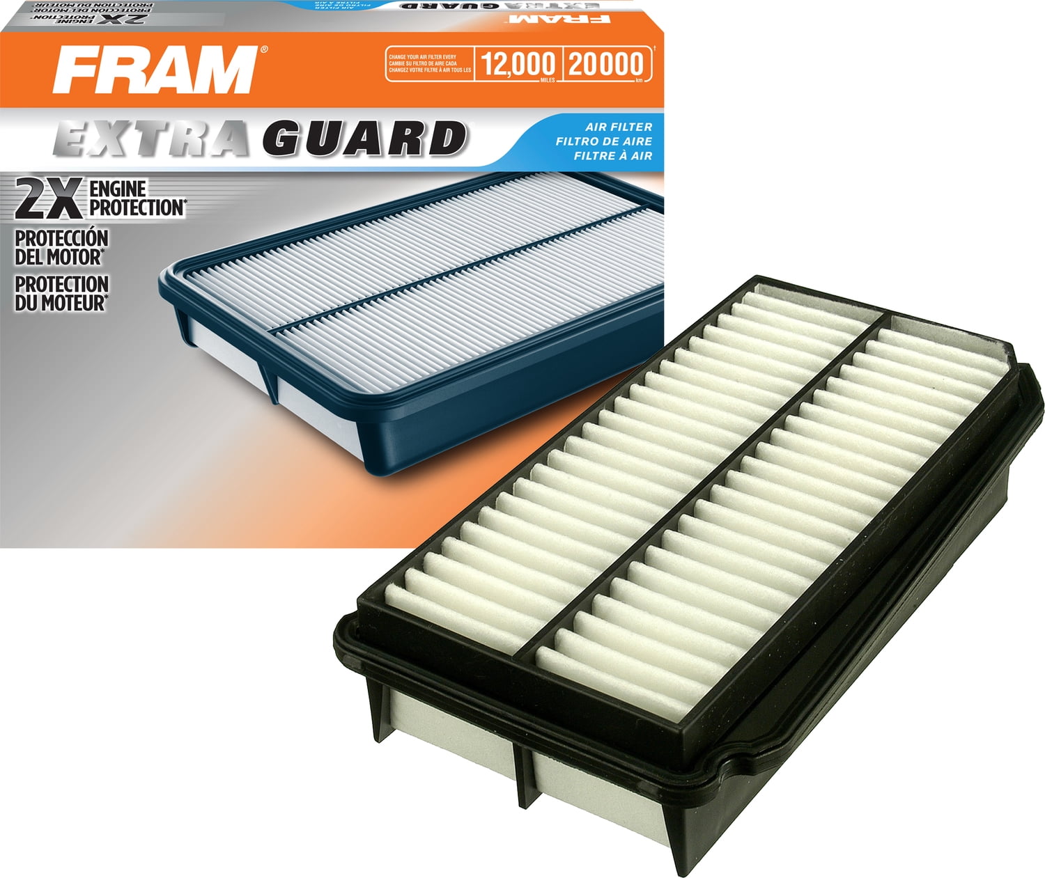 FRAM Extra Guard Air Filter, CA8760 for Select Honda Vehicles Fits select: 1999-2001 HONDA ODYSSEY