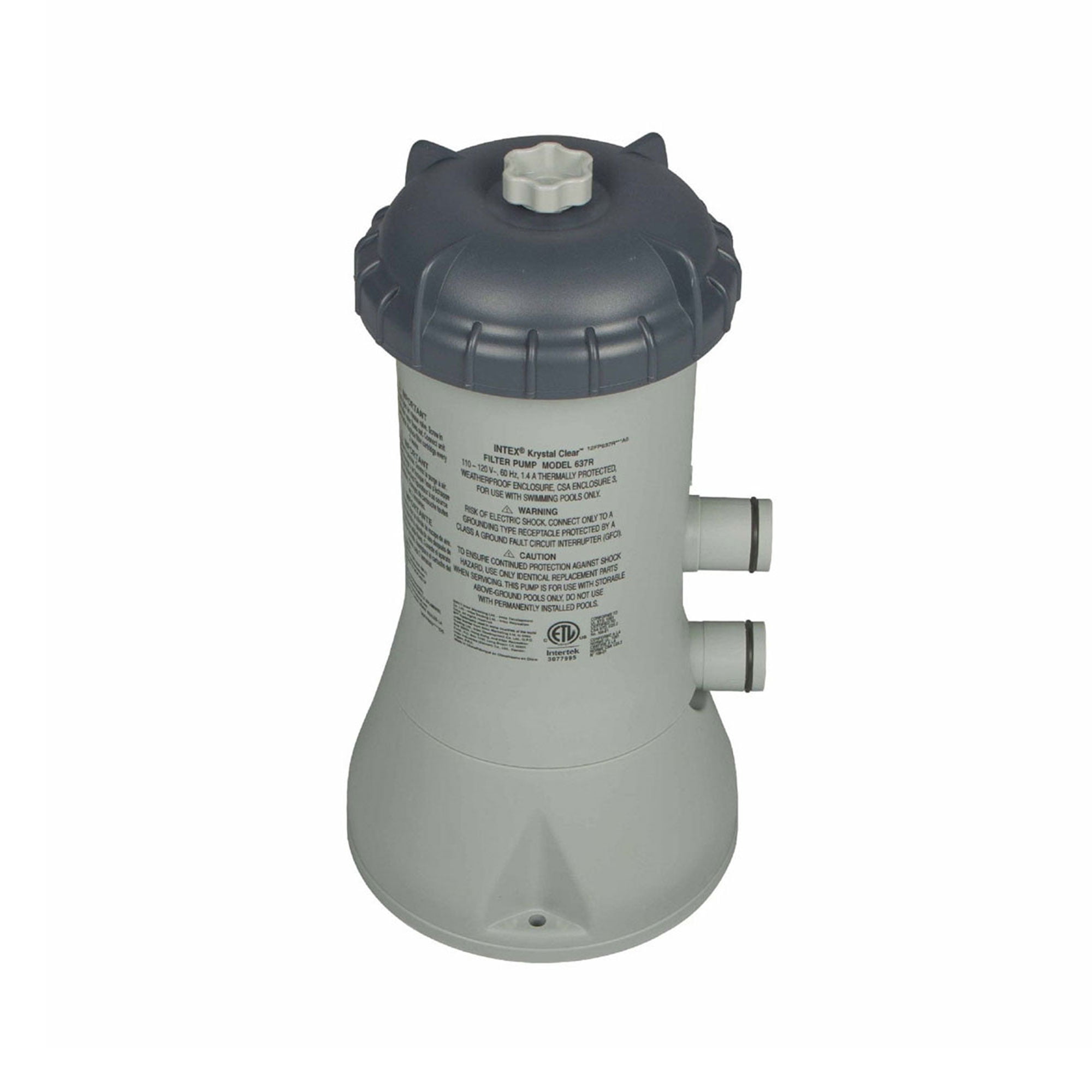 Intex 10' x 30" Above Ground Pool w/ Cartridge Filter Pump, 2 Filters & Cover