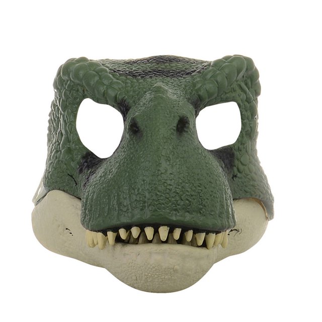 Máscara integral de látex Tyrannosaurus Rex para disfraces de fiesta