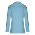 thumbnail image 6 of Lindreshi Cardigan Sweaters for Women Plus Size Women Business Attire Solid Long Sleeve Suit Collar Slimming Cardigan Suit Coat Tops Jacket, 6 of 7