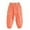 Orange, variant on Boys SweatPants,Toddler Kids Elastic Waist Soft Linen Harem Long Summer Fall,Girls Sweatpants,Orange,2-3 Years