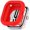 D*5X5CM, variant on Durable Silicone Watch Band Featuring Customizable Watch Faces | Featuring Hollow Design Support Fits For Most Smart Watch Models | For Music Control Blue