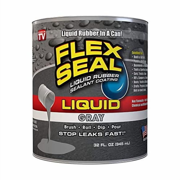 FLEX SEAL LQID GRY 32OZ FLEX LFSGRYR32FLEX