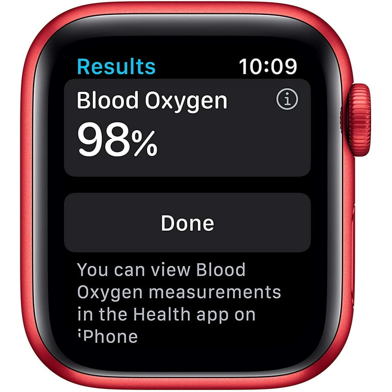 Apple Watch Series 6 GPS 44mm Product RED Aluminum Case