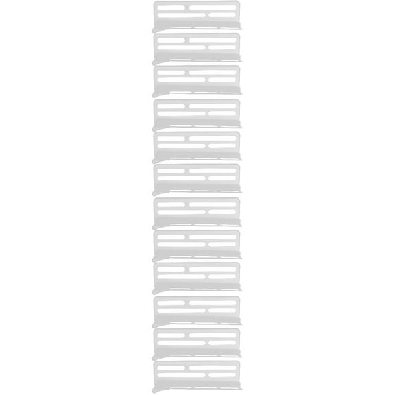 4 Count Refrigerator Divider Freezer Organizer Bins Commercial Door Beverage Fridge White