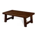 thumbnail image 3 of Pemberly Row 52" Farmhouse Wood Coffee Table in Medium Brown, 3 of 9