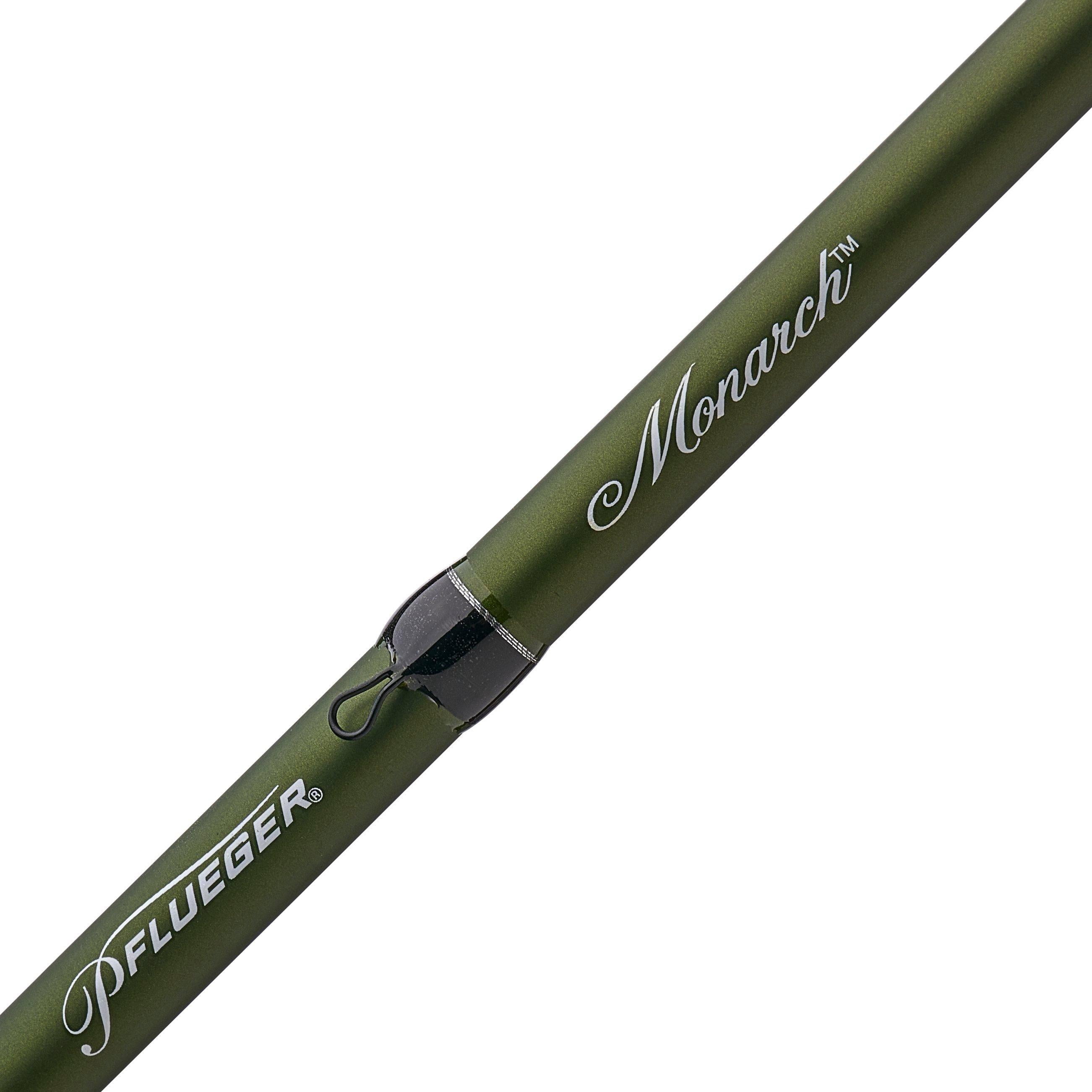 Pflueger Monarch Baitcast Fishing Combo, 7' Medium Heavy Rod, Left-Handed Reel