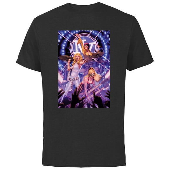 Marvel X-Men Dazzler Boom Boom Jubilee Band X-Terminators - Short Sleeve Cotton T-Shirt for Adults - Customized-Black