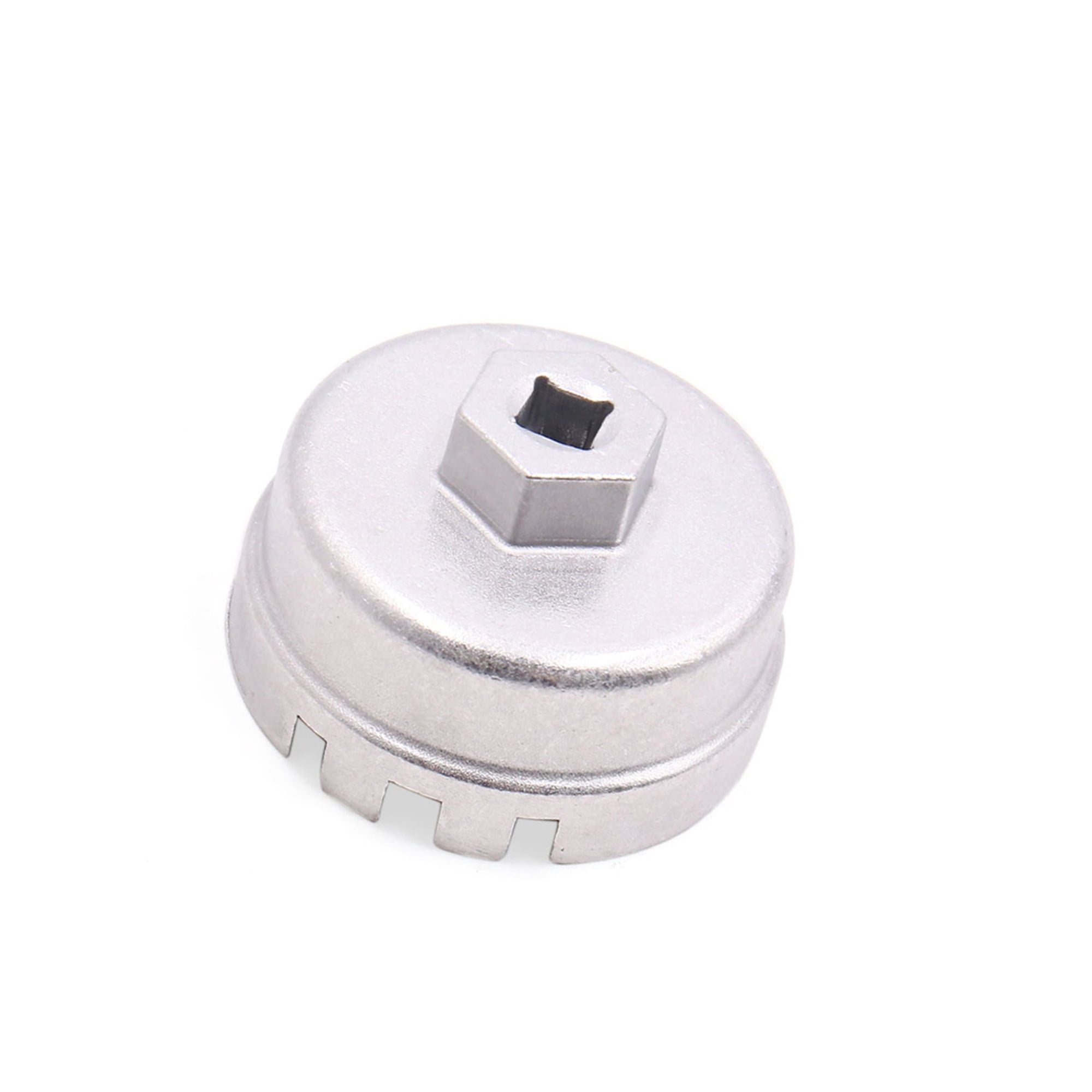Unique Bargains 10mm Square Socket 14 Flutes Oil Filter Wrench Spanner for Lexus Vehicles