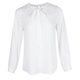 thumbnail image 4 of Camisa de gasa de retazos de encaje de manga larga azul / blanca Blusa informal de corte holgado para mujer SG Soledad Camisa de gasa, 4 of 10