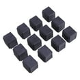 thumbnail image 4 of FELTECHELECTR 12Pcs Chair Leg Floor Protectors Black Silicone Furniture Feet Covers for Edges 31 36mm, 4 of 8