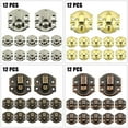 thumbnail image 4 of 5/12set Jewelry Box Hasp Clasp Suitcase Wood Chest Cabinet Decorative Lock Latch, 4 of 5