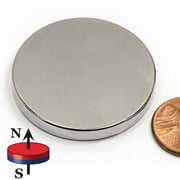 CMS Magnetics® 2 Pieces 34.5lbs 1-1/2"x3/16" Neodymium Disk Magnet