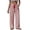 QL124_Red, variant on Womens Palazzo Pants 2026 Summer Striped Wide Leg Trousers Elastic Waist Flowy Lounge Pant with Pockets Beige L