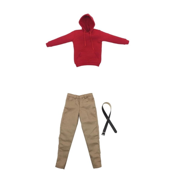 1/6th Mens Sweatshirt & Casual Pants for 12" PH BBI TTL Enterbay Action Figure
