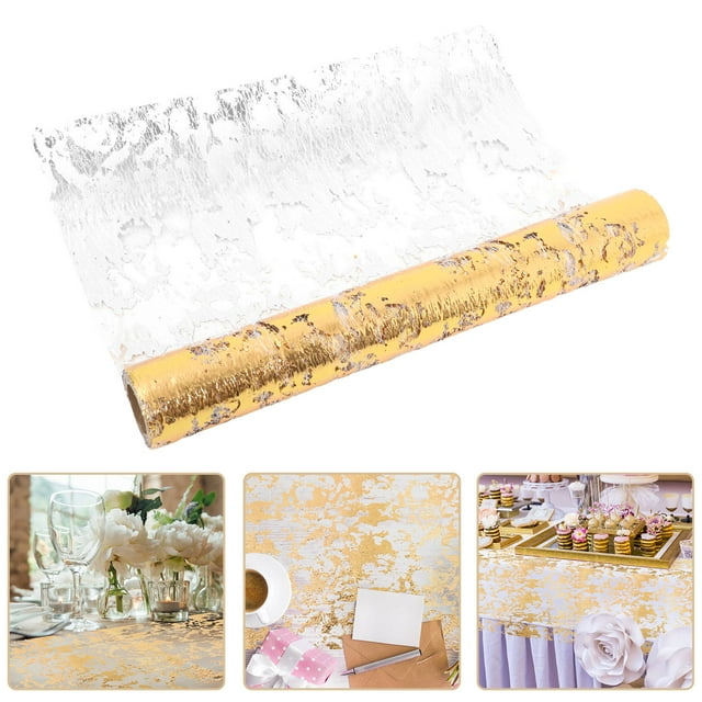 NUOLUX De Dorado Con Brillo Metálico Para En Bodas Y Cenas