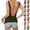 24#(Army Green), variant on Open Back Workout Tops for Women Loose Fit Halter Backless Tank Top Crop Twist Low Back Cami for Gym&Workwear (Royal Blue,2XL)