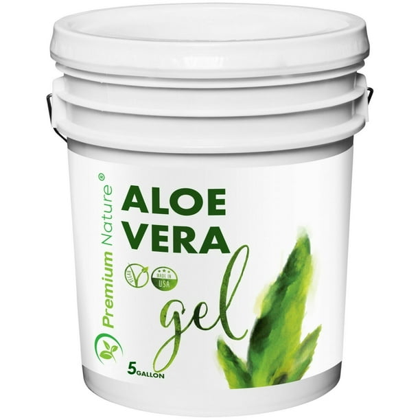 Pure Aloe Vera Gel For Face & Body Moisturizer Skincare 5 Gallons