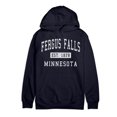 thumbnail image 1 of Fergus Falls Minnesota Classic Established Premium Cotton Hoodie, 1 of 1