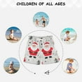 thumbnail image 6 of FORMRS Boys Swim Trunks Quick Dry Mesh Liner Boardshorts Sizes XS-XL, Gray Christmas Santa, 6 of 7
