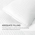 thumbnail image 6 of Exclusivo Mezcla California King Quilt Bedding Set, Lightweight White Oversized King Bedspreads Soft Modern Geometric Coverlet Set for All Seasons (1 Quilt and 2 Pillow Shams), 6 of 7