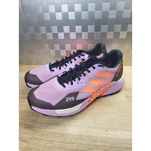 Ad-id-as Terrex Agavic Ultra Bliss Lilac/Beam Orange/Magenta GY9362 Mens Size 12.5