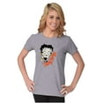 thumbnail image 4 of Betty Boop Zombie Cartoon Skeleton Women's T Shirt Ladies Tee Brisco Brands S, 4 of 5