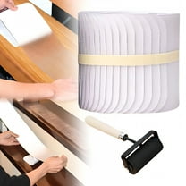 LAMIRO 15 Pack Stair Treads Non-slip,Clear Stair Carpet Strips,Stair Runners for Dogs,Kids,and Elderly,Stair Covers for Wood Stairs,Carpet Treads,Waterproof Grip Tape,24" x 3.9"