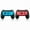 Black, variant on Enhanced Joy-Con Grips for Nintendo Switch - 2-Pack Ergonomic Controller Holders for Joycon Comfort & Control (Multiple Colors)