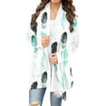thumbnail image 2 of Cardigan Grande Taille pour Femmes, Cardigan à Manches Longues à Imprimé Floral, Veste Haut, Vestes de Course pour Femmes en Liquidation, 2 of 6