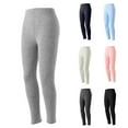 thumbnail image 5 of FAIWAD Girls Leggings High Waisted Stretchy Slim Tights Kids Basic Workout Dance Yoga Pants, 5 of 5