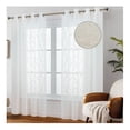 thumbnail image 4 of Cortina para Ventana Homecreations Bordada Bl, 4 of 5